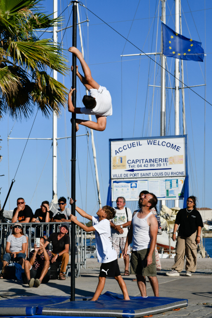 Le Fil d'Ariane cirque - intervention en centre de loisir