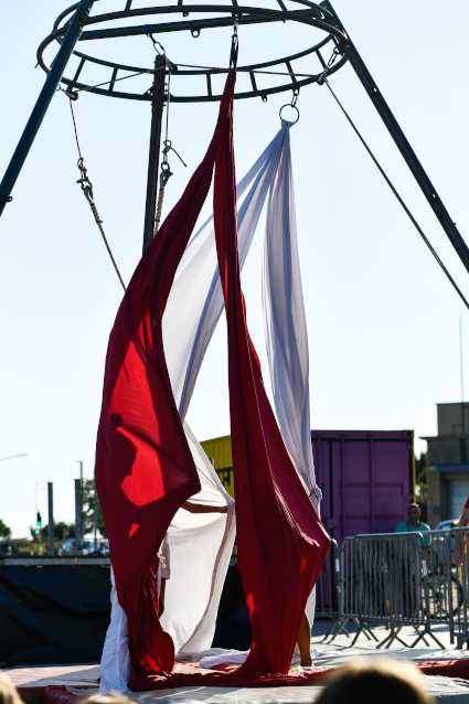 Le Fil d'Ariane cirque - intervention en centre de loisir
