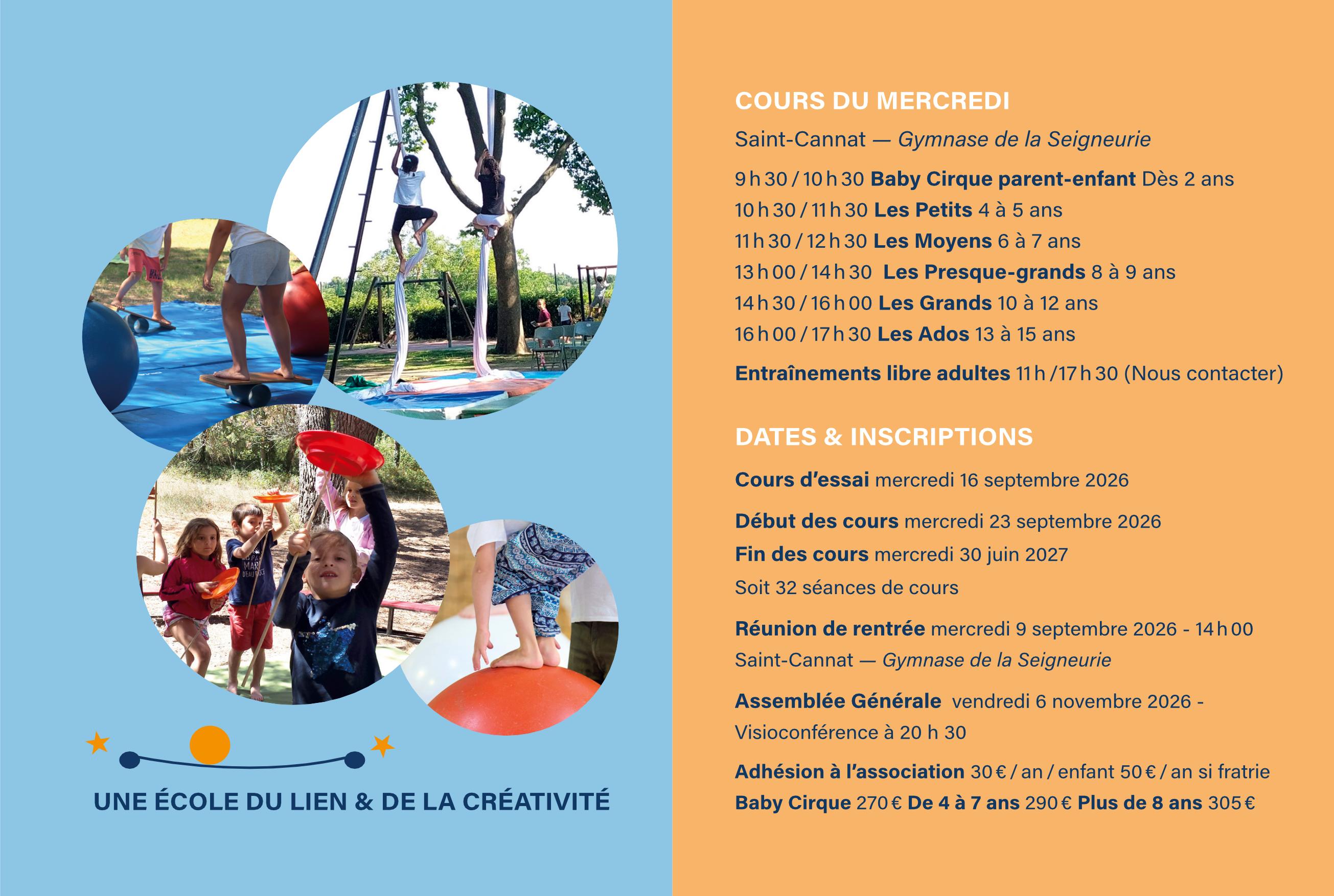 flyer rentrée 26 27
